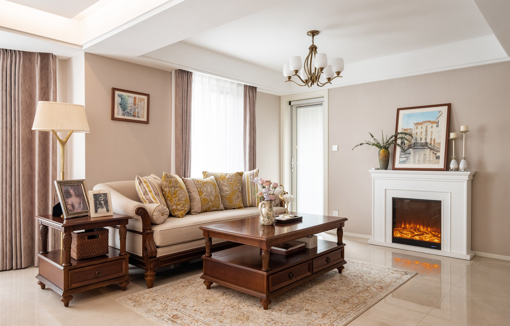 麗景西苑 135㎡ 美式