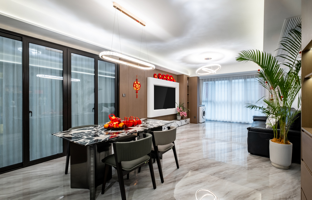 武林郡 138㎡ 現(xiàn)代風(fēng)格